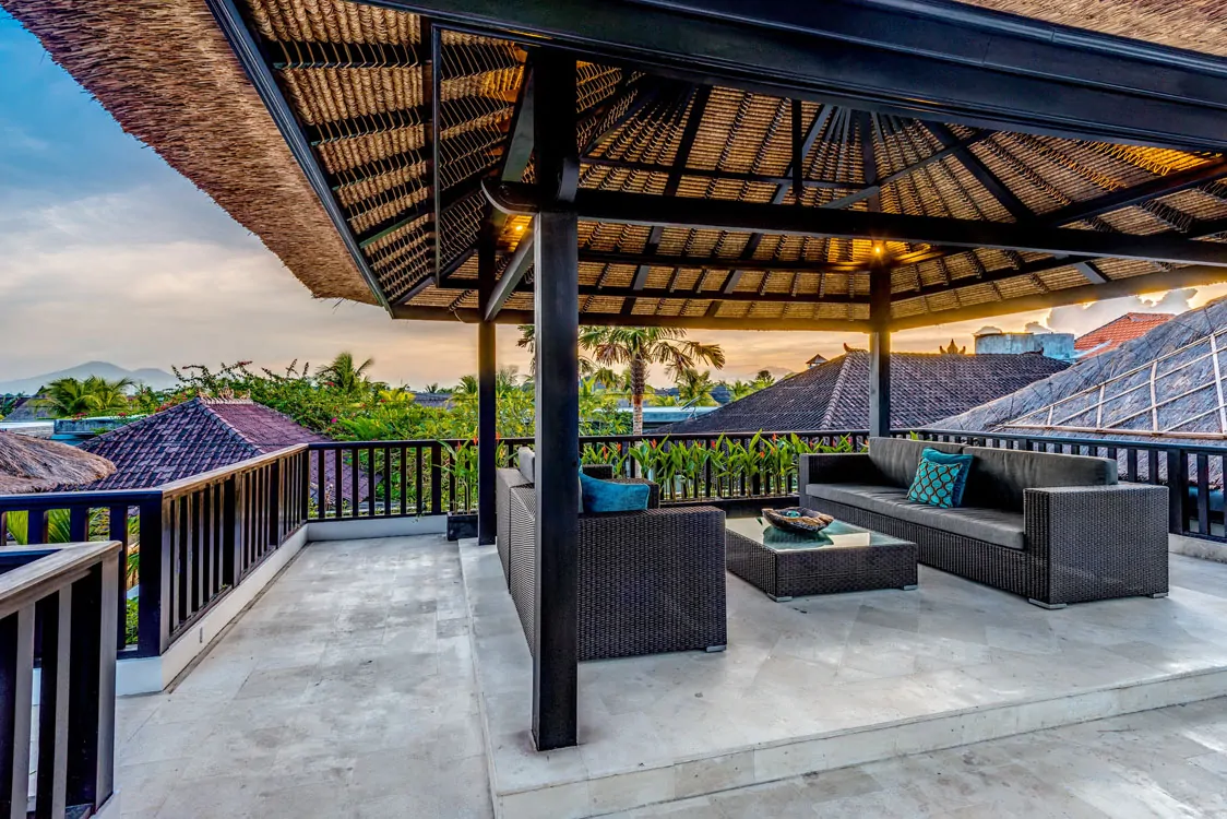 Outdoor living area - Villa Jepun, Seminyak Bali