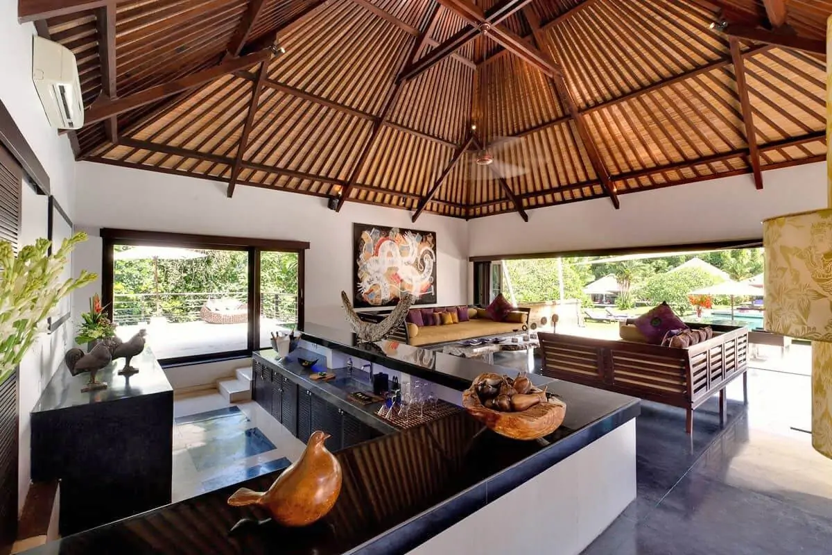 Bar and Living - Chalina Estate, Canggu Bali