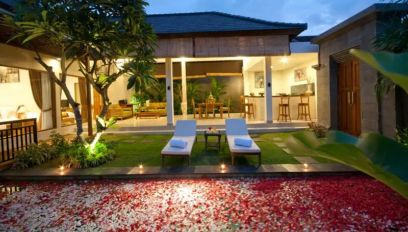 Poolside - Villa Sandi Agung, Seminyak Bali